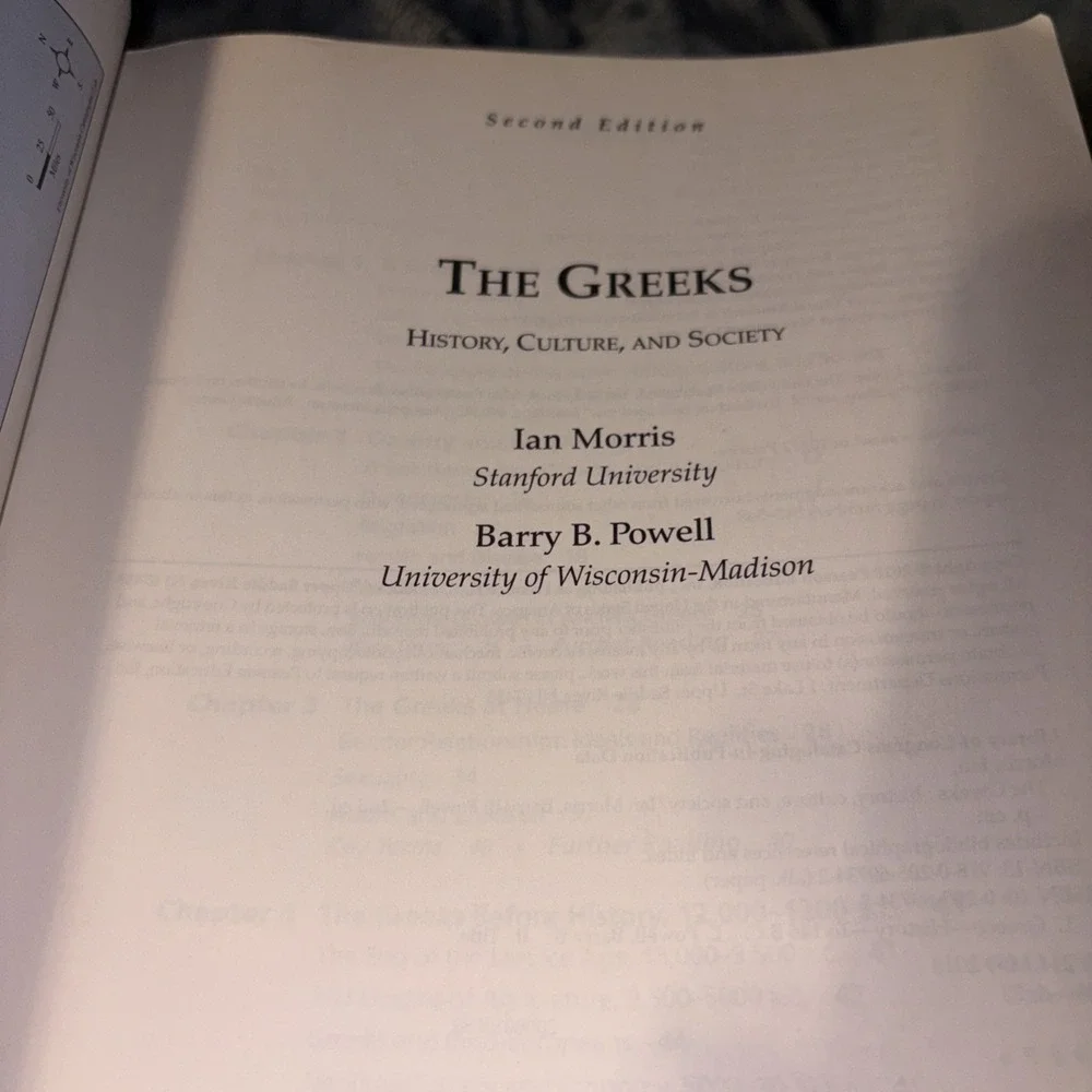 The Greeks: History,‎ Culture, and Society (2nd Edition) by Morris, Ian, Powell,